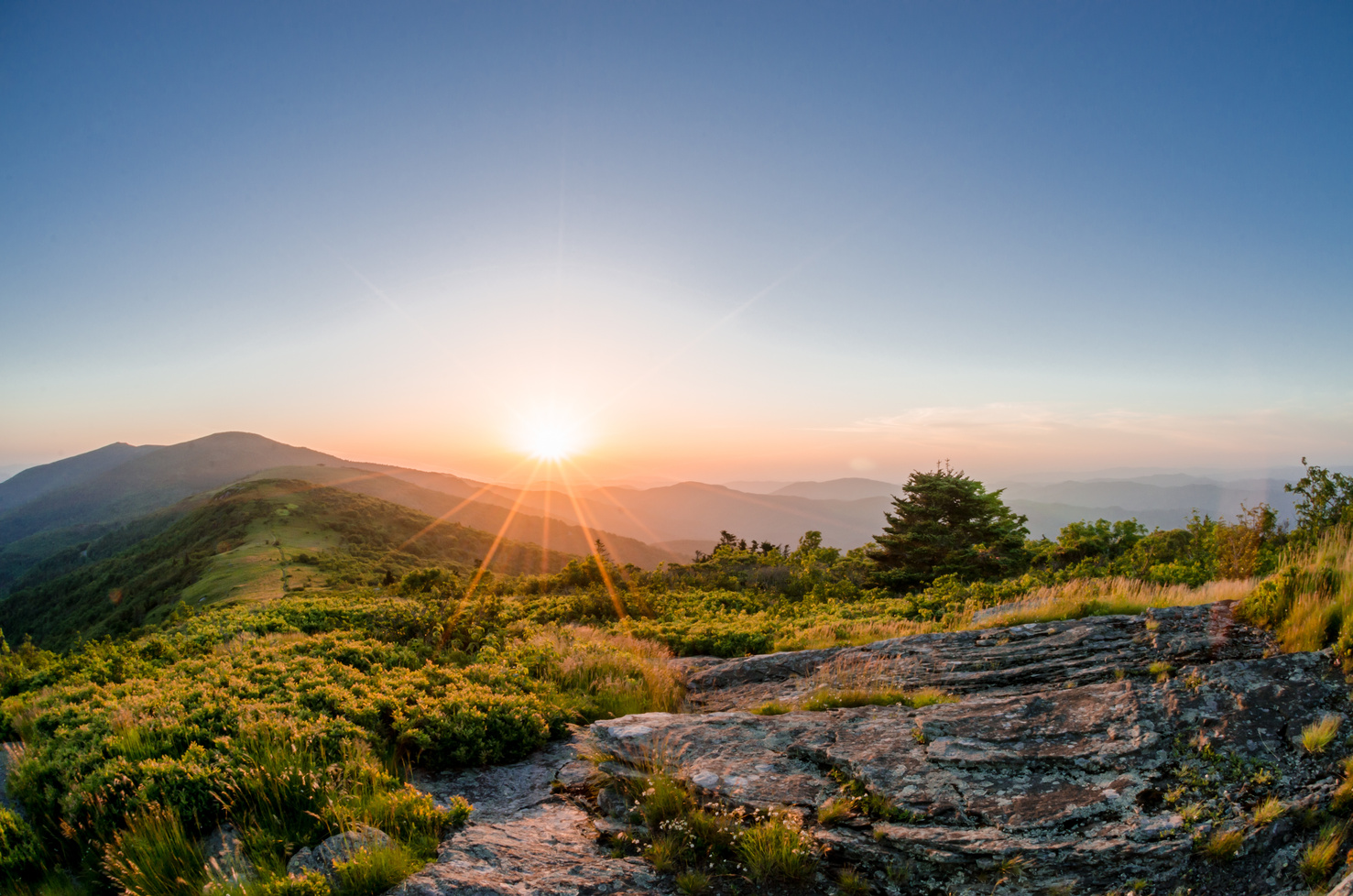 Sunrise from Jane Bald